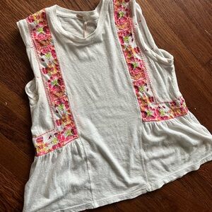 Free People peplum style top